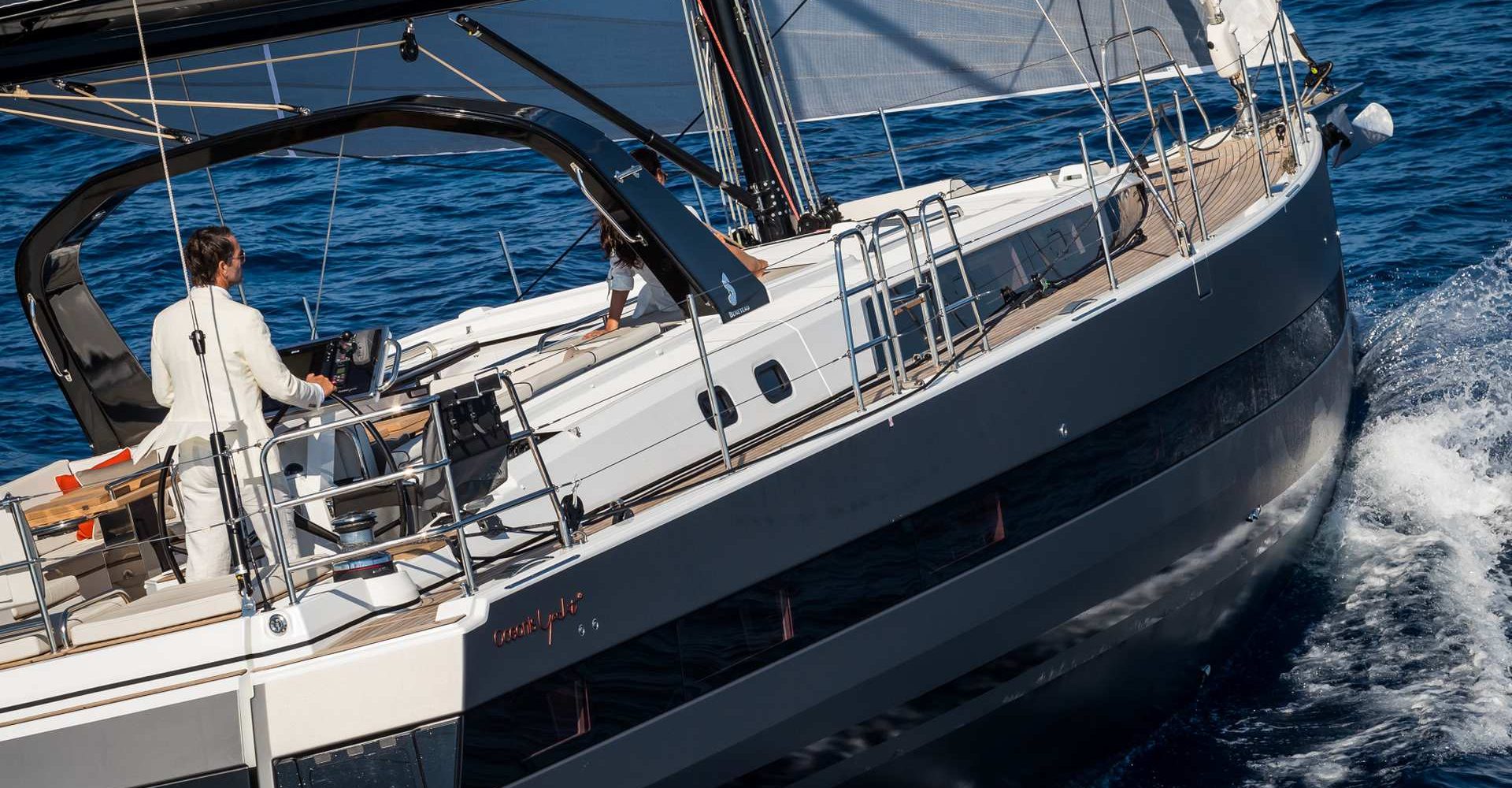 Isle Porquerolles, France, 28 september 2016.
The all new Oceanis Yacht 62 By Beneteau.
Ph: Guido Cantini  /  Sea&See